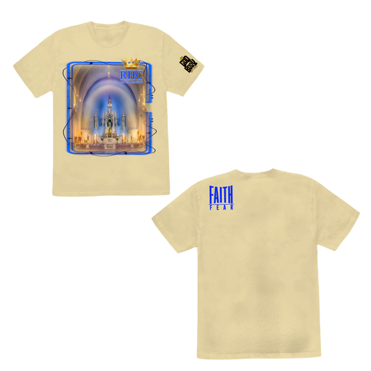 Royal Habits - Faith Over Fear Creme T-Shirt