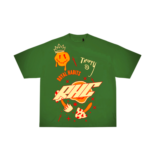 Royal Habits Trippy T-Shirt - Green