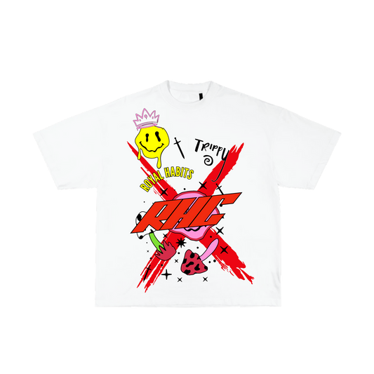 Royal Habits Trippy T-Shirt - White