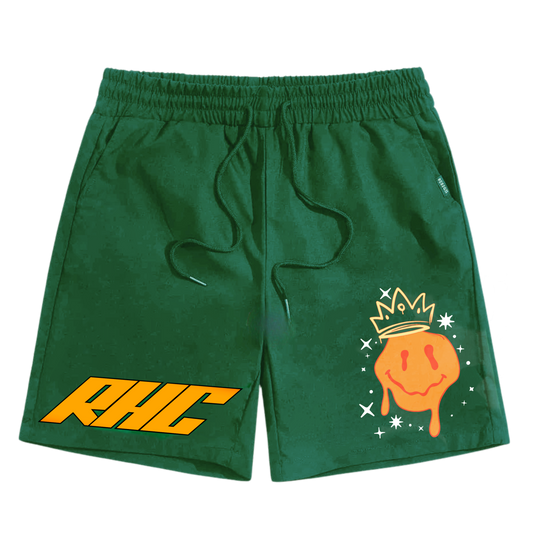 Royal Habits Trippy Shorts - Green