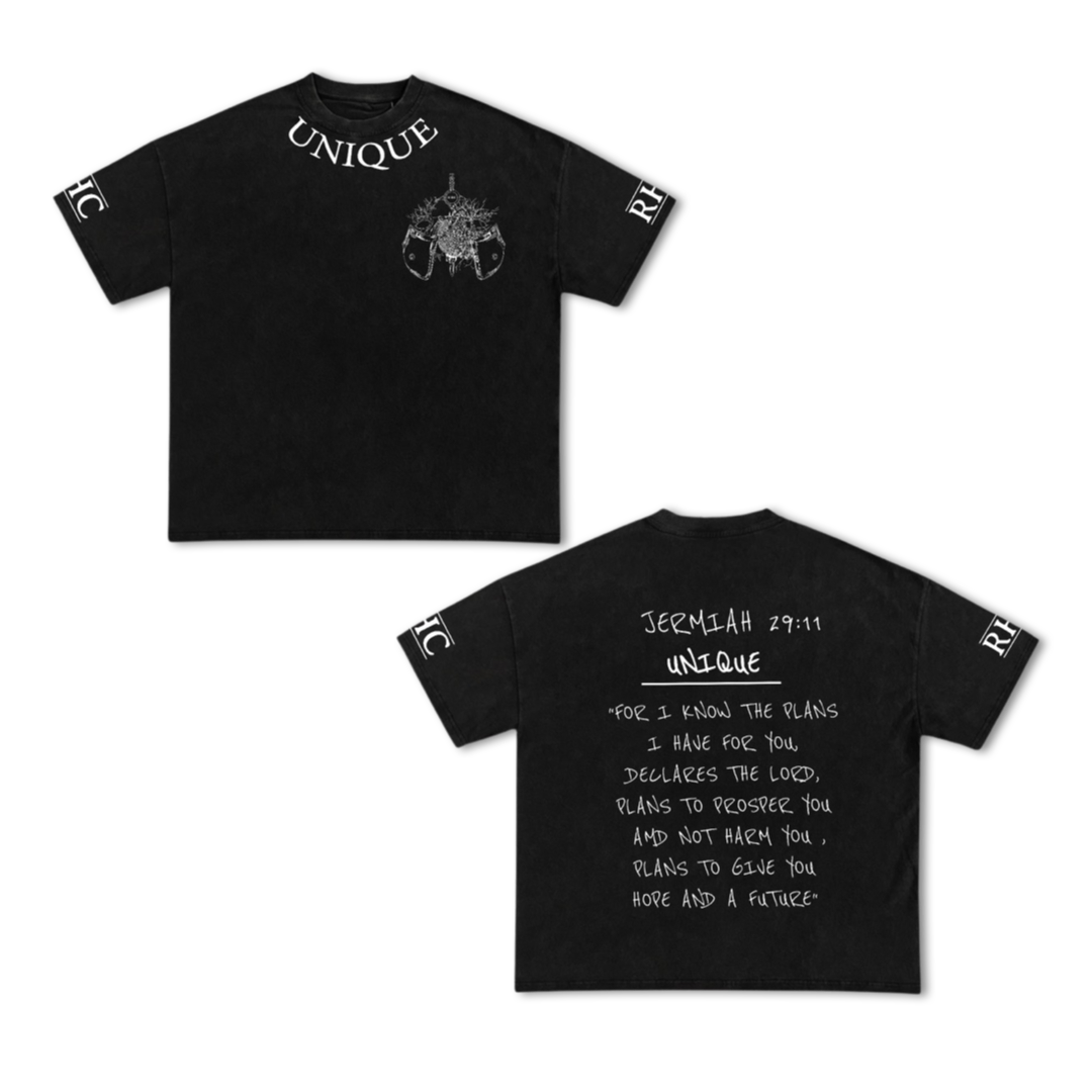 Royal Habits - God Body - “UNIQUE” Embroidered Neckline T-Shirt